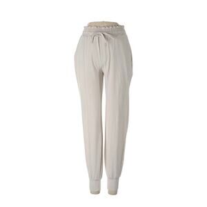 Abercrombie & Fitch Seamed Leg Pull on Joggers‎ Pants Lightweight Cream Size XS